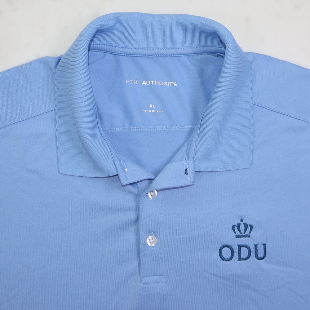 Port Authority ODU Old Dominion University Polo Shirt Mens XL Blue